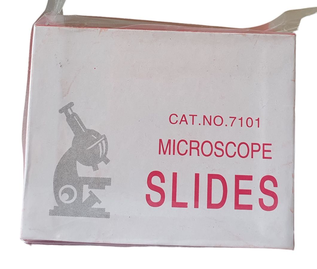 Microscopic Slide Plain Cat 7101 50s/Box