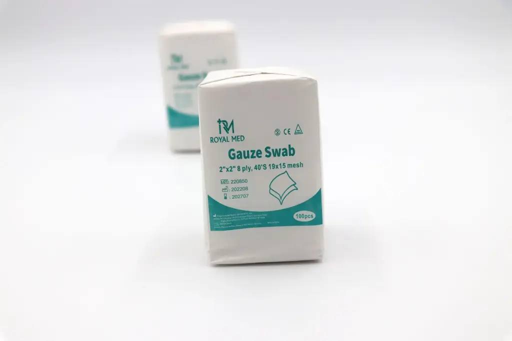 Gauze Swab Non-Sterile 8ply 100s/pkt