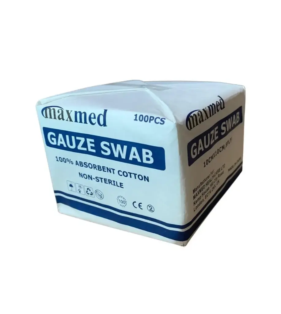 Gauze Non-Sterile 8 Ply 100s/Pkt