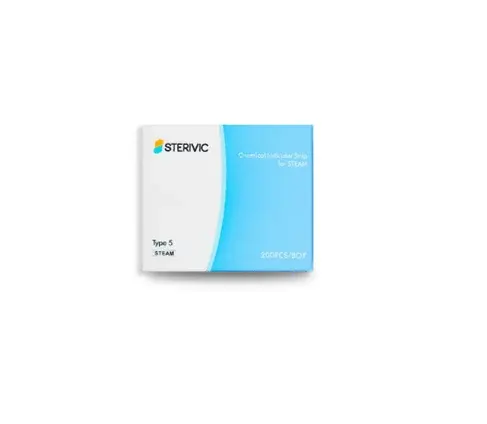 Sterivic Chemical Indicator Strip for Steam Class 5 20*75mm - 200 Pcs/Box