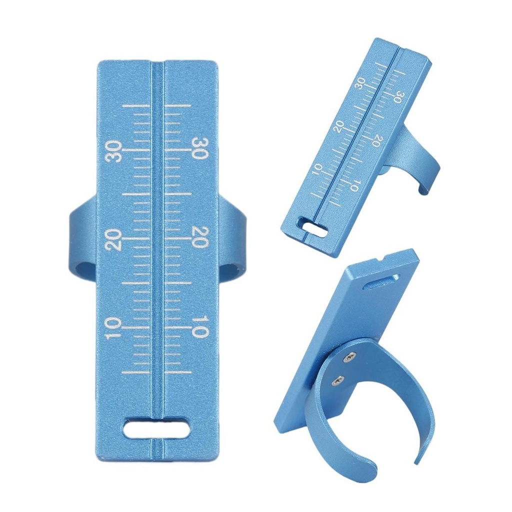 Denmax Endo Ring Aluminium Calibrated Ruler
