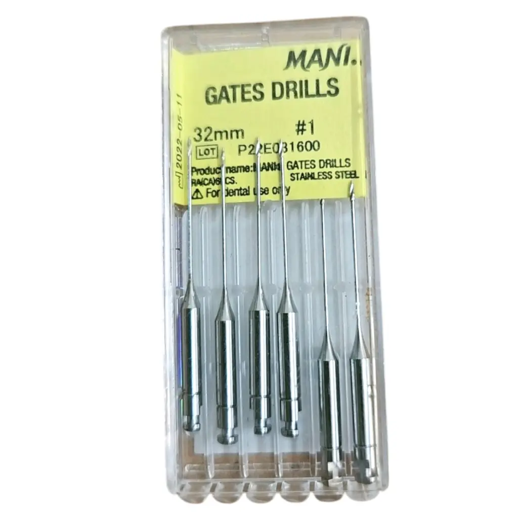 Mani Gate Drill 32mm 6's Pack