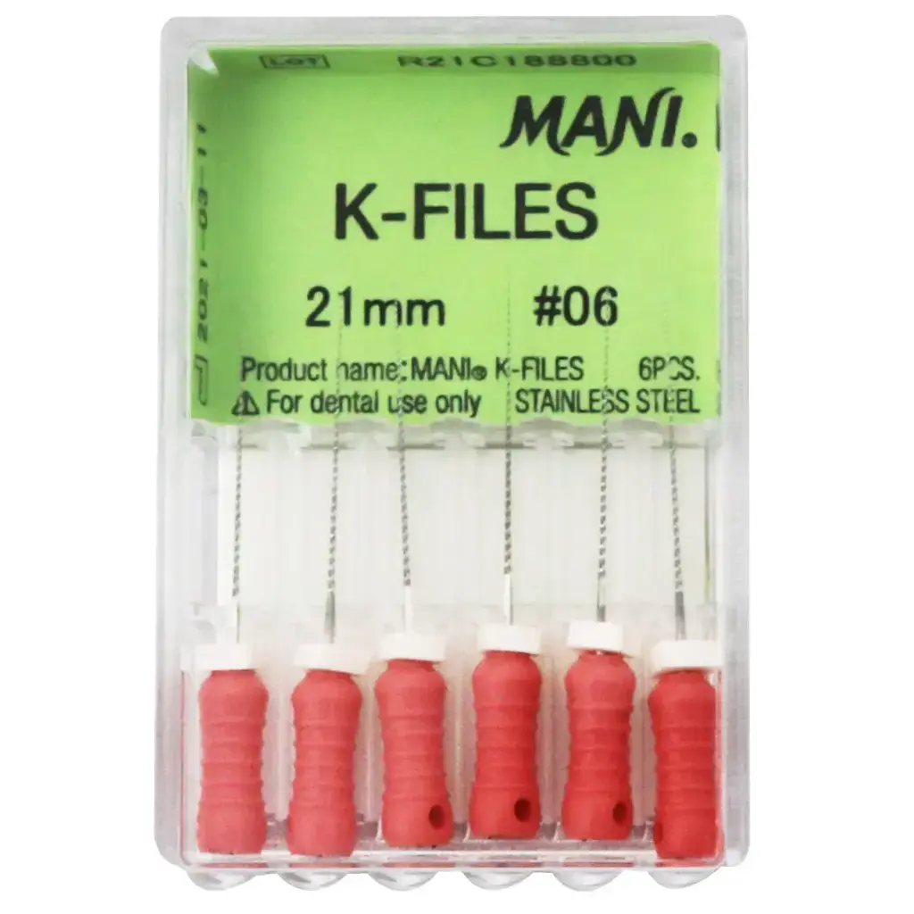 Mani K File 21mm 6's Pack