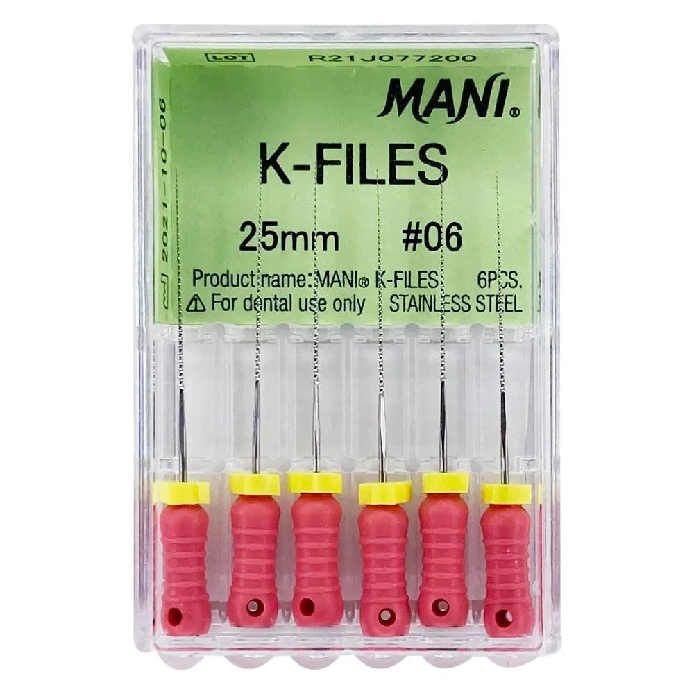 Mani K File 25mm 6's Pack