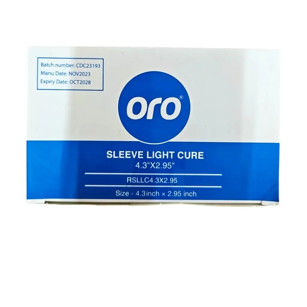 Oro Lightcure Sleeves 4.3" X 2.95" 200s Pack