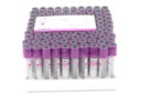 React Vacutainer Blood Collection Tube EDTA K3 3ML PURPLE - 13X75mm (100s/pkt)