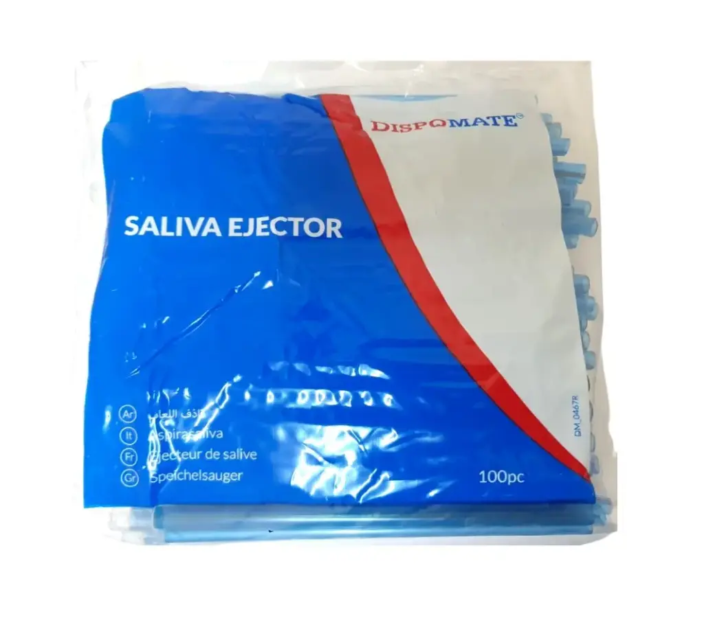 [IV2504759] Dispomate Saliva Ejector With Removable Tip 100s Pack (Blue)