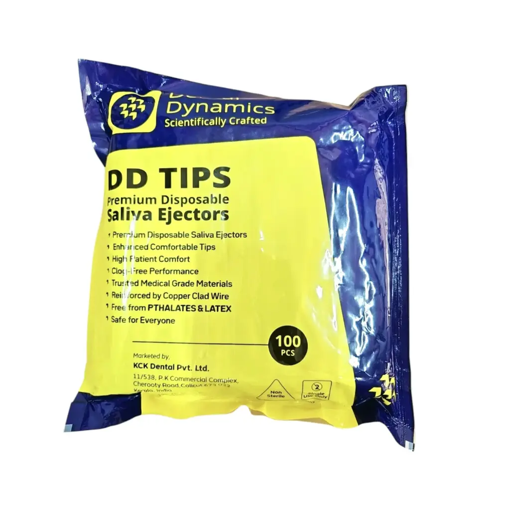 Dental Dynamics Saliva Ejector Non-Removable Tips 100s Pack
