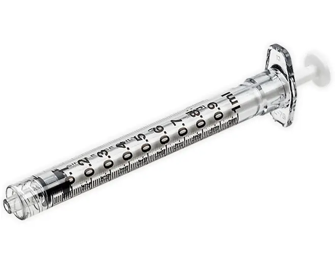 Syringe Luer Lock 1ml 100s/Box