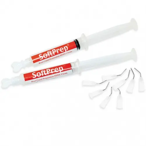 Spident SoftPrep 17% EDTA Root Canal Preparation Cream 6g x 2 Syringe