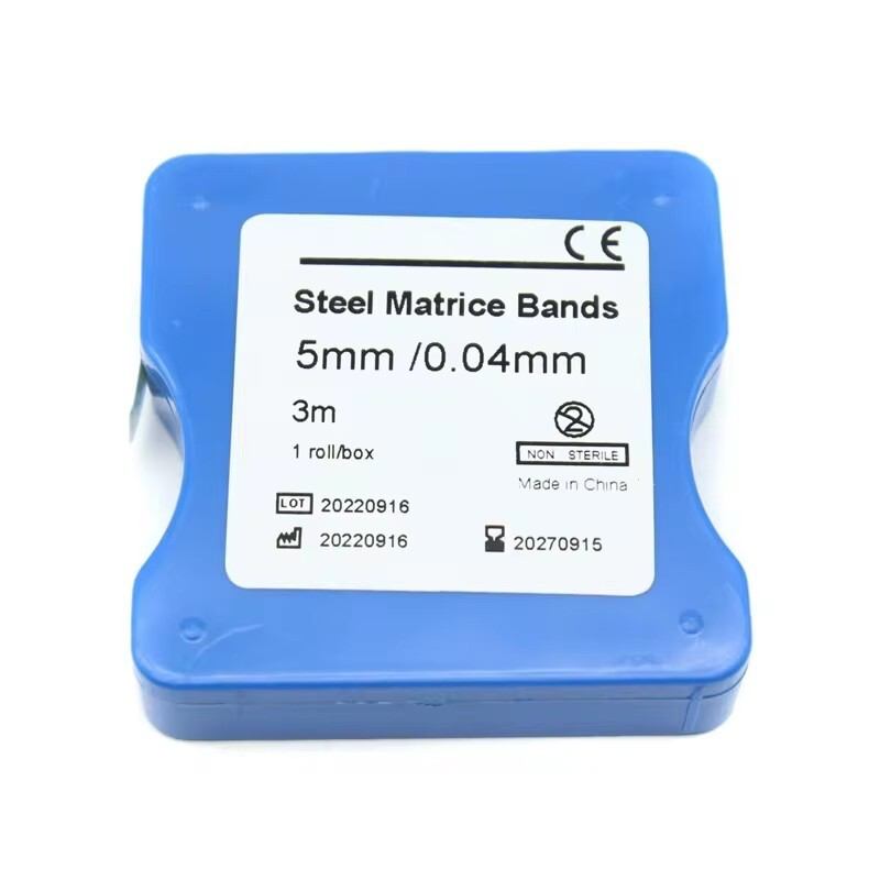 Steel Matrix Band 6mm / 0.05mm 3 Meter Roll