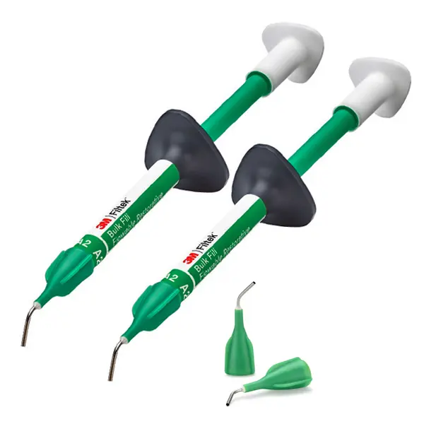 3M Filtek Bulk Fill Flowable Restorative Syringe 2x2g Pack