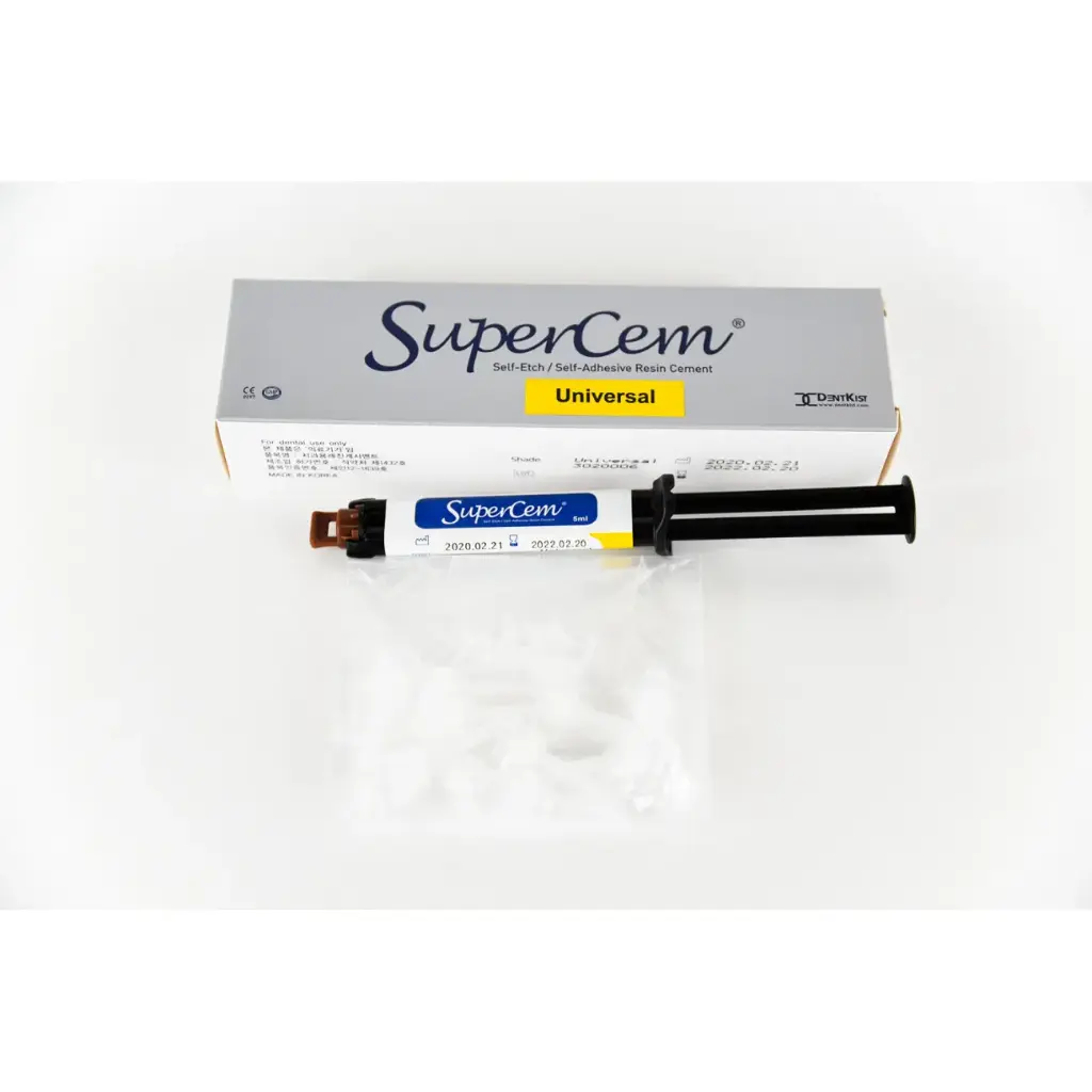 DentKist SuperCem Universal Self-Etch/Self-Adhesive Resin Cement 5ml