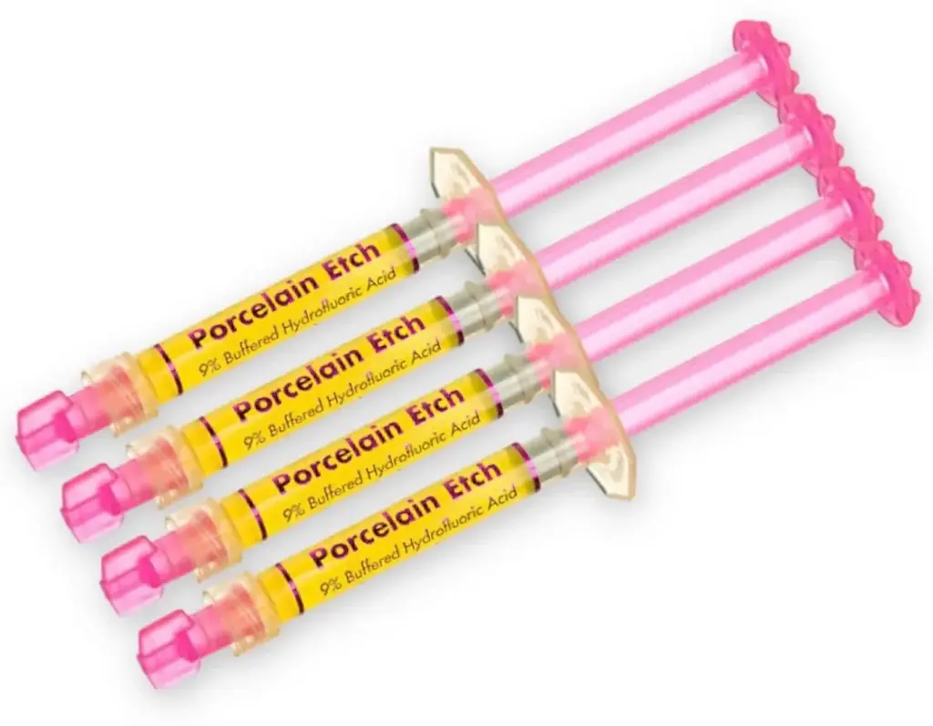 Ultradent Porcelain Etch 9% Hydrofluoric Acid Refill 4 x 1.2ml