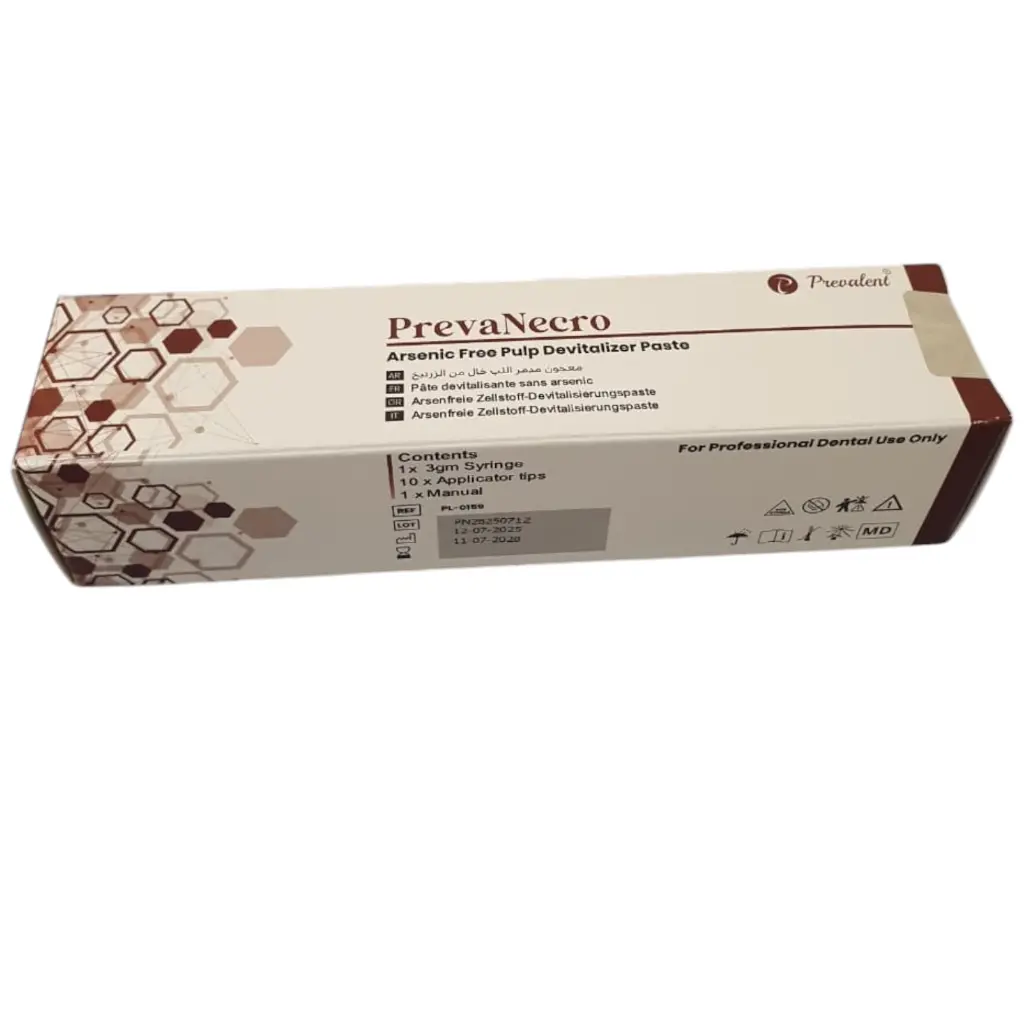Prevalent PrevaNerco Arsenic Free Pulp Devitalizer Paste 1 x 3gm Syringe