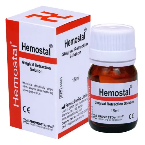 Prevest Hemostal Gingival Retraction Solution 15ml
