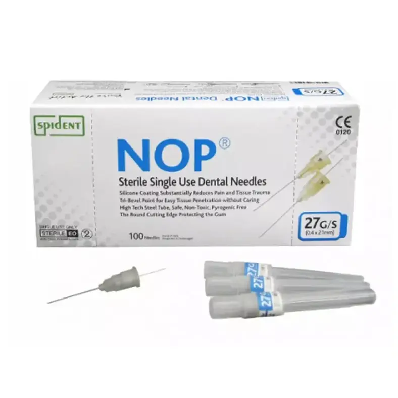 [IV2505357] Spident NOP Sterile Needles For Dental Cartridge Syringe 27G (21mm (Short))