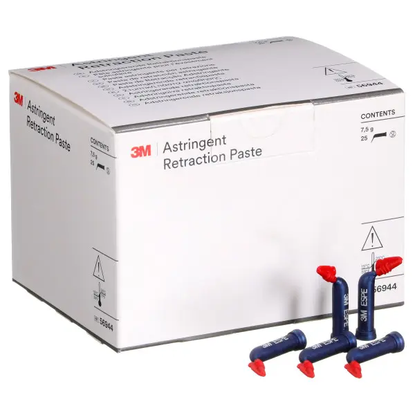 3M Astringent Gingival Retraction Paste 7.5g 25's Capsules