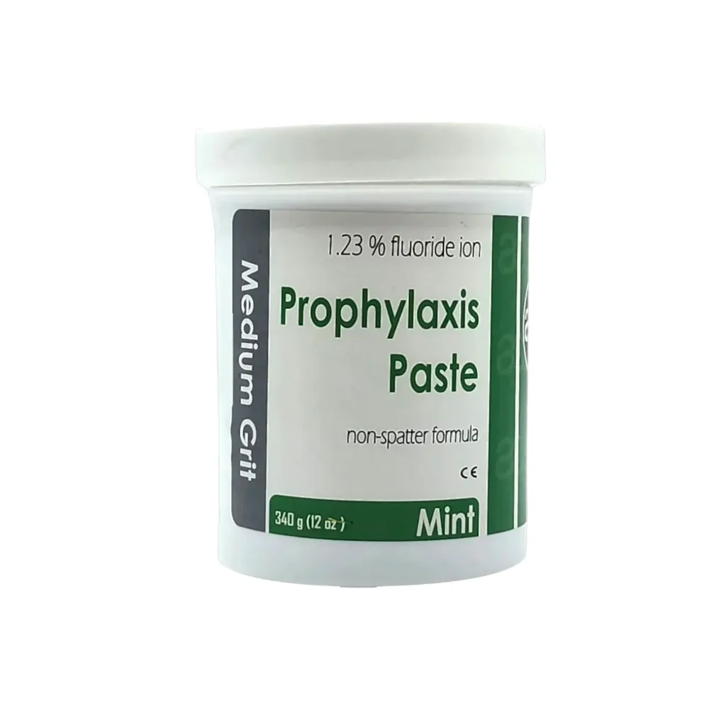 Ads Prophylaxis Paste Jar Non-Spatter Formula Medium Grit 340g
