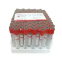React Vacutainer Blood Collection Tube Gel+Clot Activator 5ML RED - 13X100mm (100s pkt)