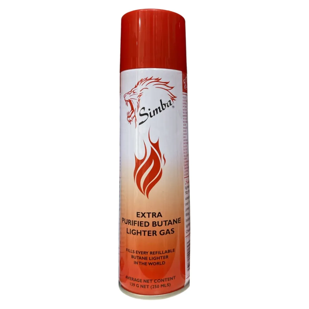 Butane Lighter Gas Canister 250ml