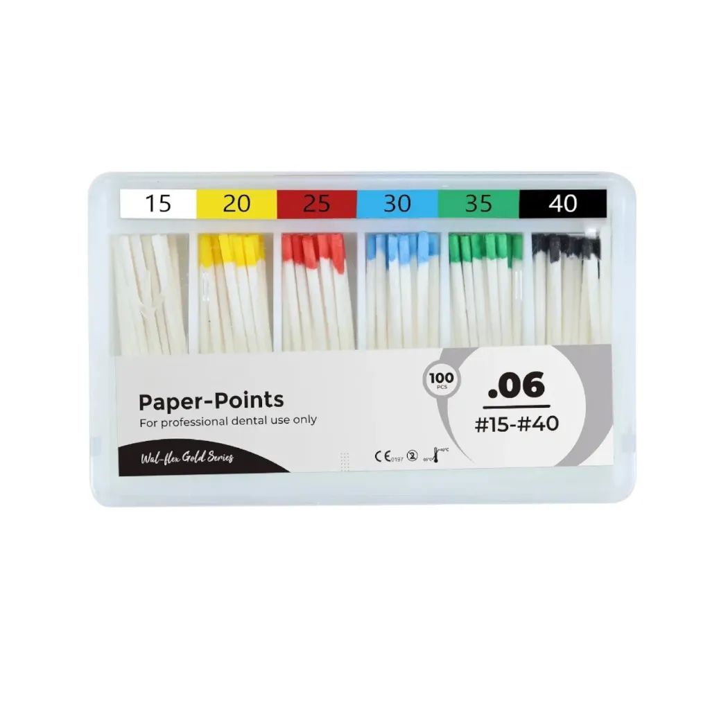 Prevalent Paper Points 6% (.06 Taper) 100's Pack