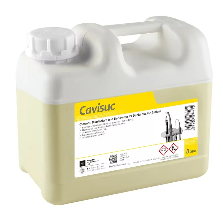 Cavisuc Dental Suction System / Aspirator Cleaner & Disinfectant 5L