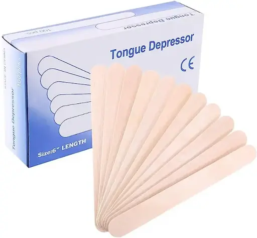 [IV2400251] Tongue Depressor Non-Sterile 100s/Box