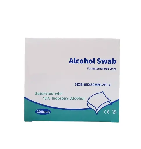 [IV2400373] Alcohol Swab 70% Isoprophy Alcohol 200s/Pkt